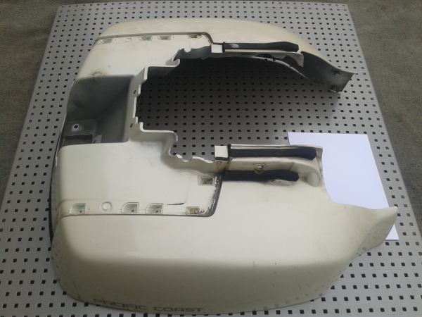 Vente Coffre blanc honda pc 800 pacific coast 1998