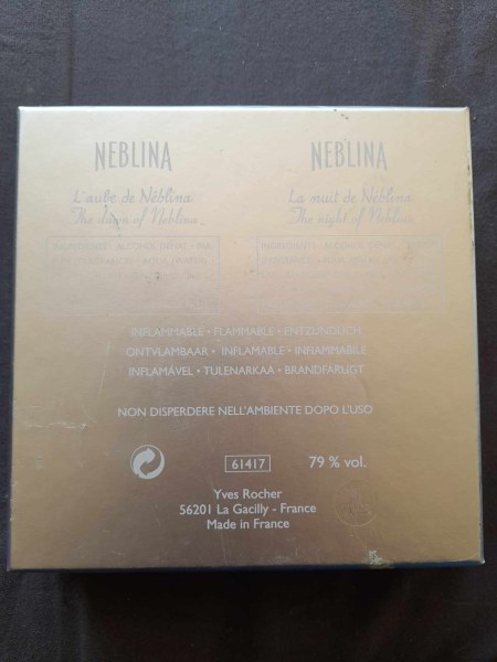 Vente Coffre eau de parfum femme neblina ives rocher