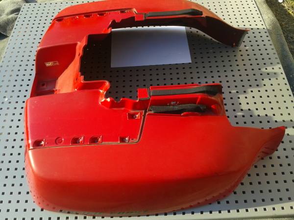 Vente Coffre honda pc 800 pacific coast 1989