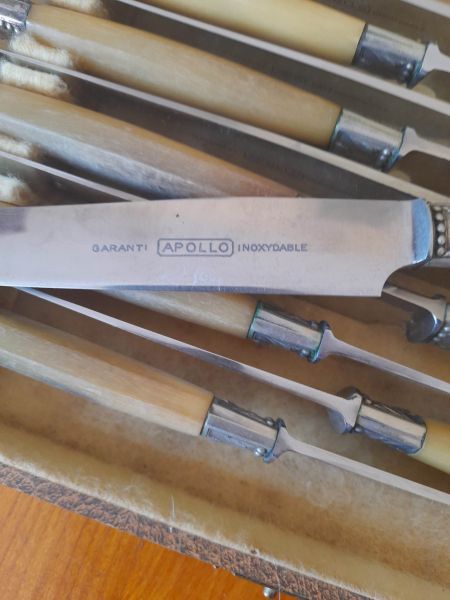Annonce Coffret 12 couteaux de table apollo