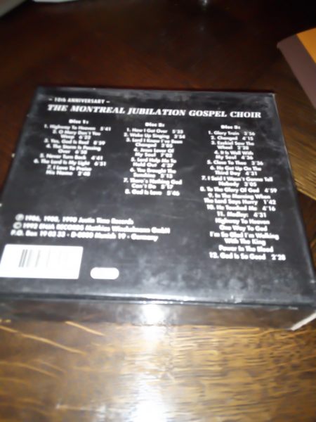 Vente Coffret 3 cd "10 th anniversaire the montreal