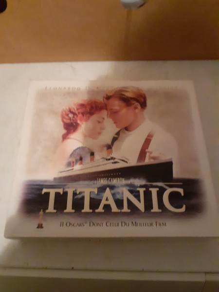 Coffret cassette vhs " titanic "
