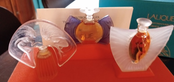 Vente Coffret collector parfum miniature lalique