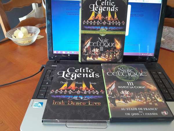 Coffret dvd " le meilleur de la légende celtique "