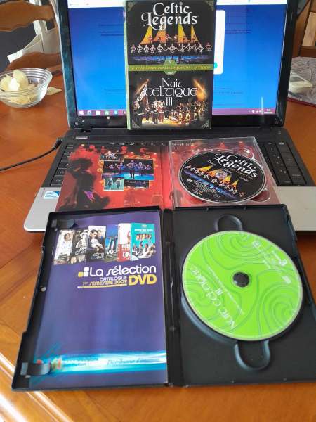 Vente Coffret dvd " le meilleur de la légende celtique "