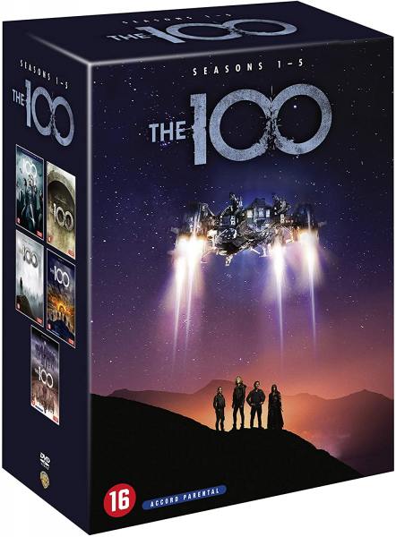 Coffret dvd the 100 - saisons 1 à 5 - neuf