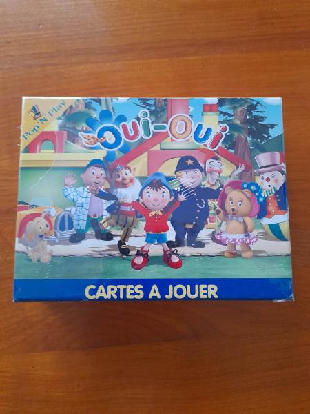 Coffret pop up oui - oui- jeux de carte
