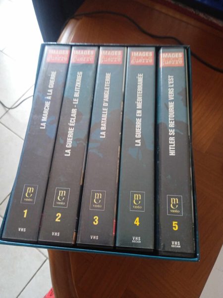 Vente Coffret vhs "  images de la guerre 39/45 "