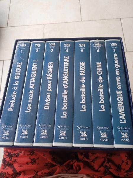Coffret vhs " pourquoi nous combattons "