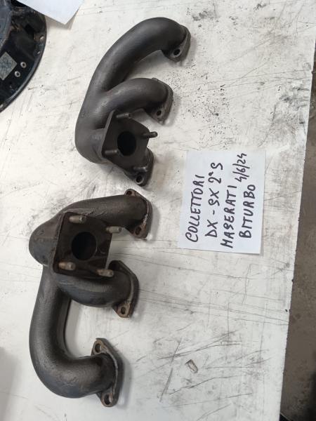 Collecteurs d'&eacute;chappement maserati biturbo s&eacute;rie 2