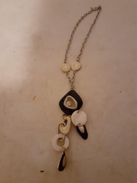 Collier fantaisie, chaine maillons