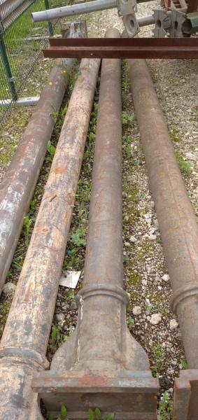 Colonnes en fonte