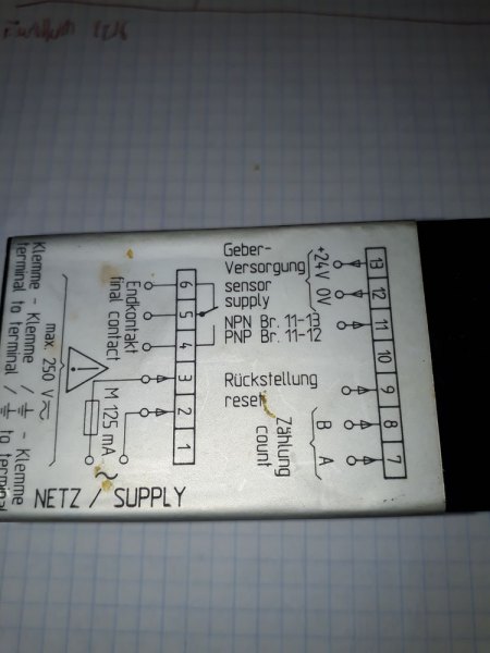 Compteur numerique 230v 5 digits pas cher
