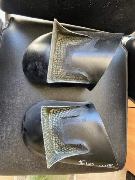 Conduits d'air lat&eacute;raux pour ferrari f40