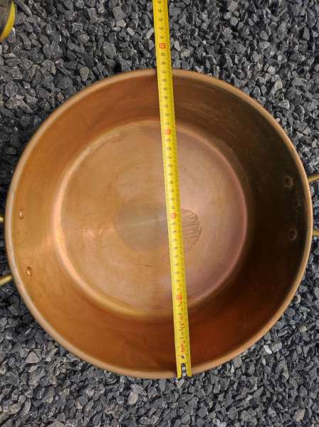 Vente Confiturier en cuivre