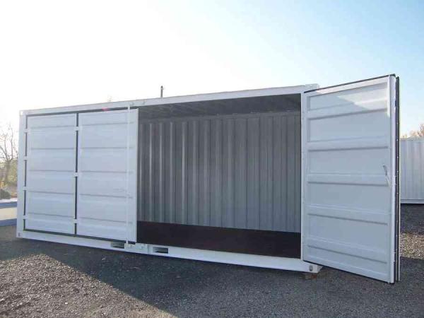 Vente Container maritime 20 pieds open-side neuf et occ