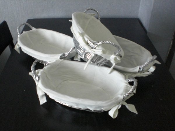 Coquetiers-caquelon-panier customiser pain-verre.. pas cher