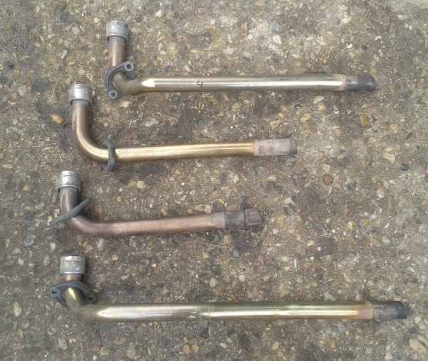 Coudes d &eacute;chappement bmw k100 rt 1988