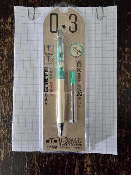 Criterium 0,3 mm + mines neuf