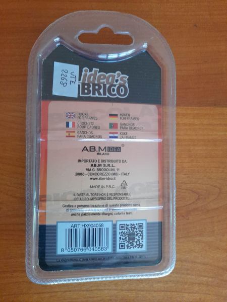 Vente Crochet pour cadre - accroche cadre à visser