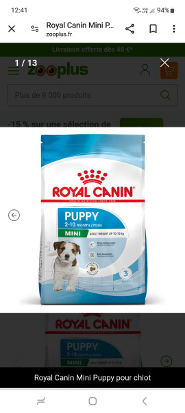 Croquettes royal canin