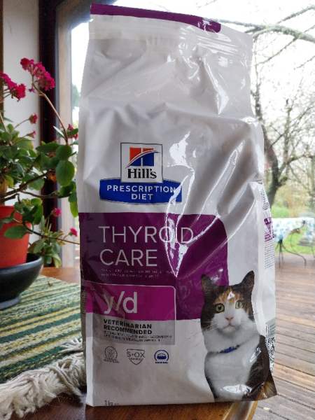 Croquettes hill's y/d tyroid care 3kg