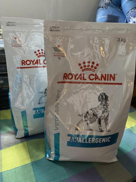 Croquettes royal canin anallergenic chien 3 kg