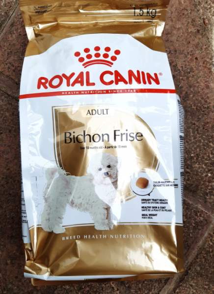 Croquettes royal canin bichon frisé adulte