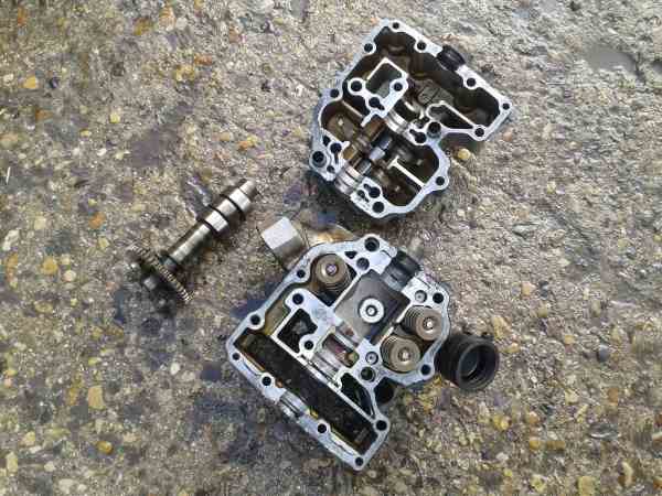 Culasse avant honda pc 800 pacific coast 1989 pas cher