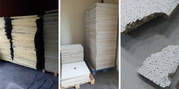 Dalles de faux plafond 60x60 150x80 100x50