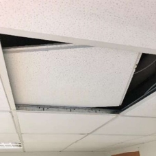 Dalles de faux plafond armstrong sahara 60x60