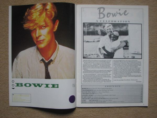 David bowie - bowie celebration (kriss needs) pas cher