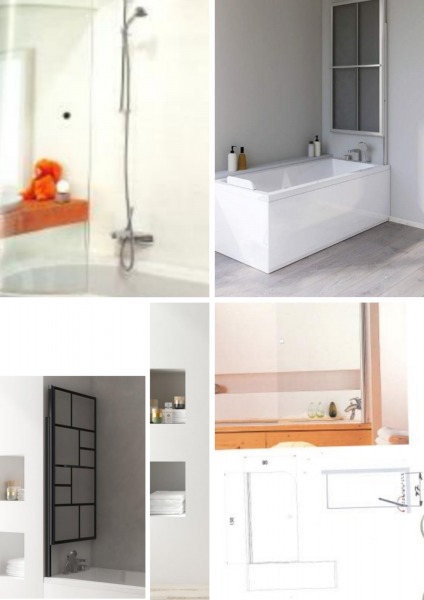 Annonce D&eacute;stockage d'&eacute;crans pare baignoire atelier du bain