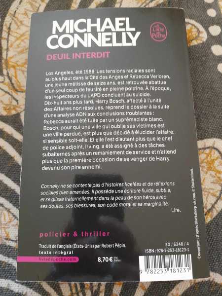 Vente Deuil interdit - michael donnelly