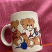 Deux mugs motif ours