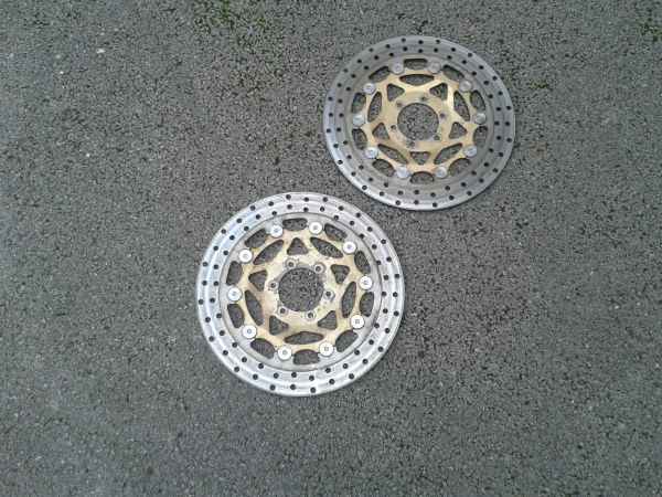 Disques de freins avant yamaha 750 fz 1991 pas cher