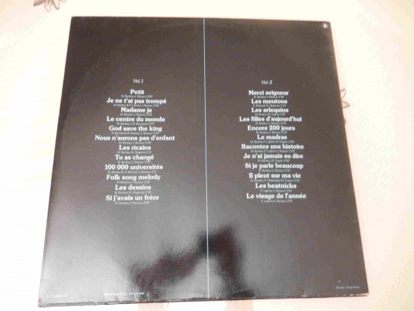 Vente Double disque vinyle 33 tours michel sardou