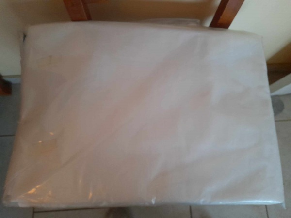 Vente Drap plat 100% coton blanchoc