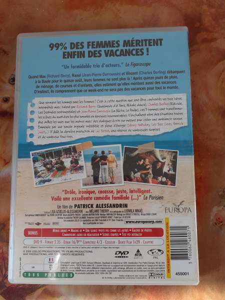 Vente Dvd 15 aout