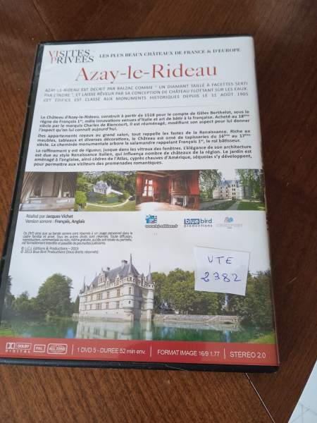 Vente Dvd "azay-le-rideau "