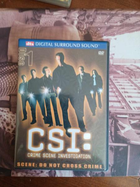 Dvd : " crime scéne investigation "