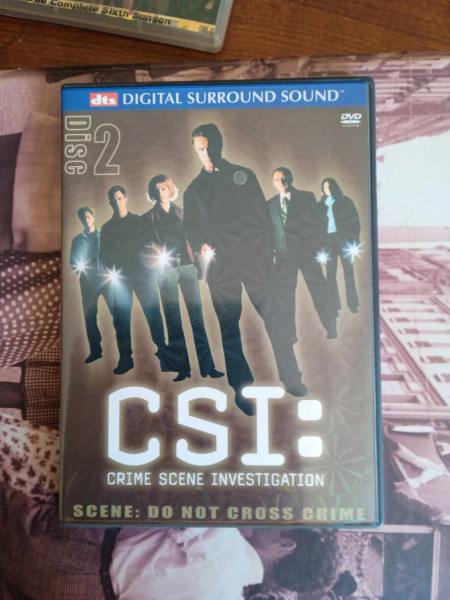 Dvd : " crime scéne investigation "