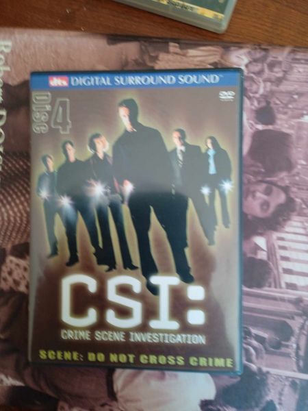 Dvd : " crime scéne investigation "