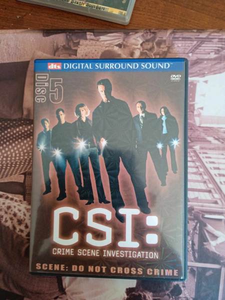 Dvd : " crime scéne investigation "