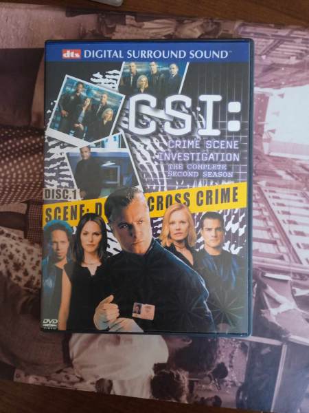 Dvd : " crime scéne investigation "