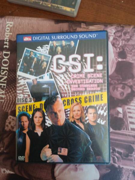 Dvd : " crime scéne investigation "