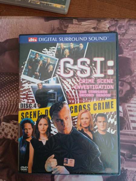 Dvd : " crime scéne investigation "