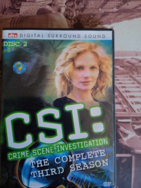 Dvd : " crime scéne investigation "