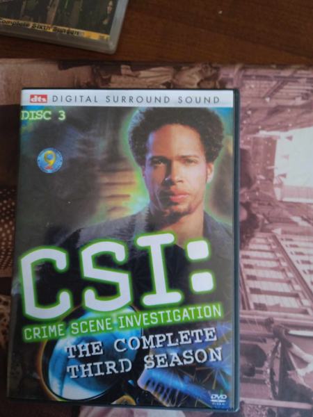 Dvd : " crime scéne investigation "