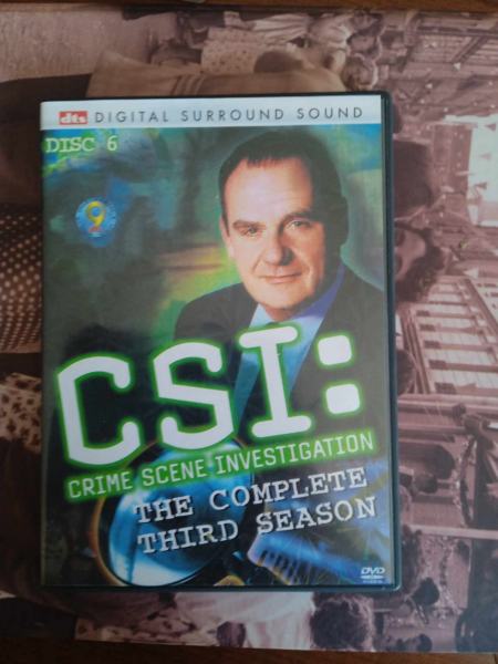 Dvd : " crime scéne investigation "